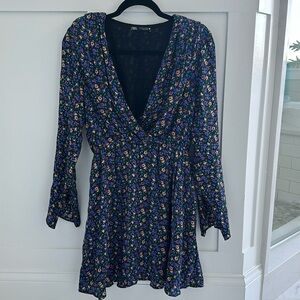 Zara floral dress